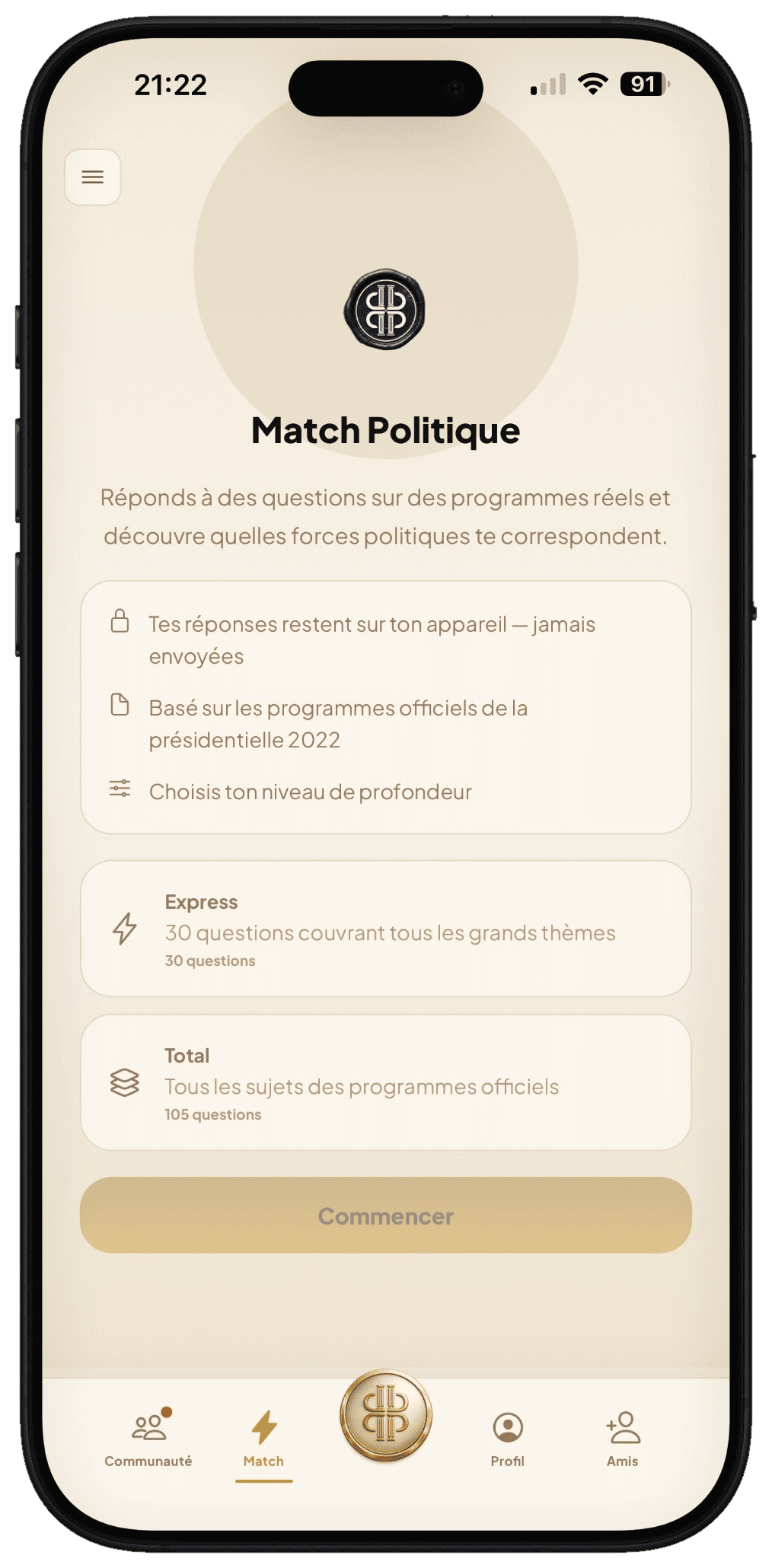 Match Politique